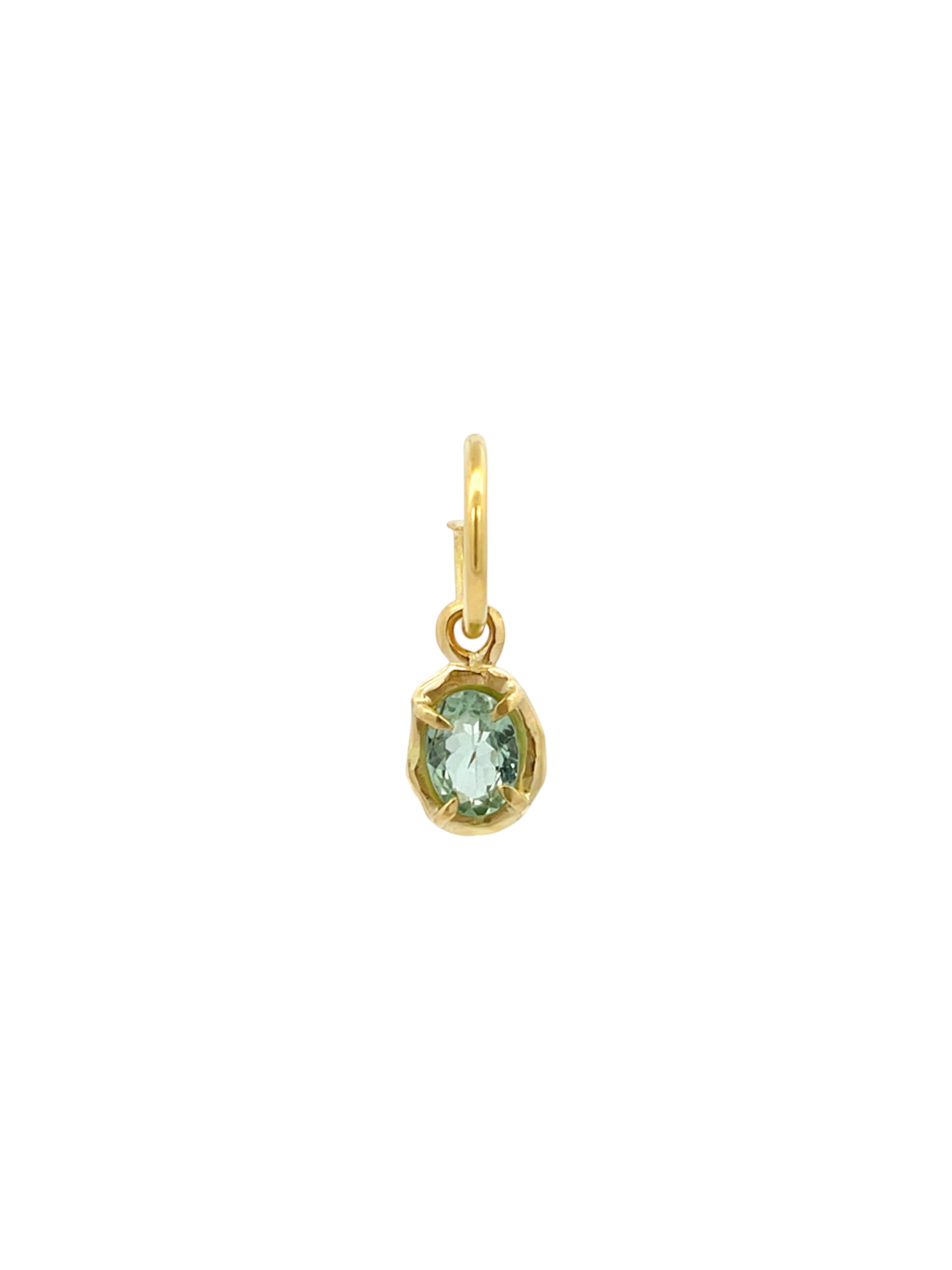 Single hoop with beryl